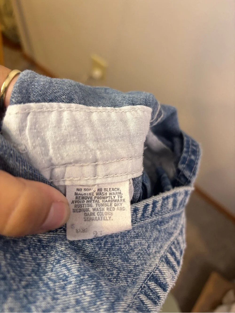 OshKosh B'gosh Vintage Wash Blue Denim Overalls for Kids